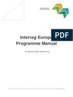 Interreg Europe Programme Manual: 19 January 2016 (Version 2)