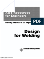 ARE - Design For Welding - AWS Resources For Engineers PDF