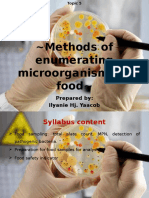 Chapter 5 - Basic Techniques in Food Microbiology