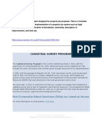 Fiscal Cadastre