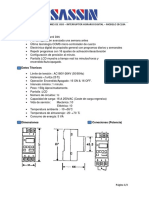 Interruptor Horario Electrónico Programable Semanal 3SC18A