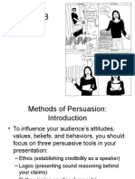 Chapter 18 Methods of Persuasion