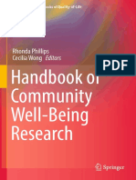 Handbook of Community Well-Being Research