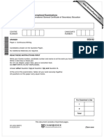 Cambridge International General Certificate of Secondary Education