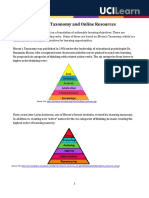 Blooms Taxonomy