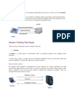 Session Tracking Techniques
