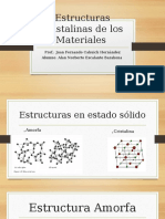 Estructuras Cristalinas de Los Materiales