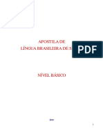 Lingua Brasileira de Sinais-Nível Basico PDF