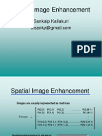 Spatial Image Enhancement