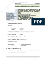 Informe M No 001 Pistas y Veredas