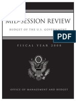 Mid-Session Review: Fiscal Year 2008