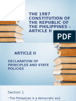 The 1987 Constitution of The Republic of The Philippines