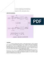 AIM To Study Frequency Division Multiplexing and Demultiplexing APPARATUS:-FDMD Trainer Kit, CRO, Probes Patch Cords Etc. Circuit Diagram