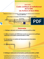 Role Mission FAFPA PNFP Mali