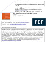 ASAD, Talal Anthropological Texts and Ideological Problems An Analysis of Cohen On Arab Villages in Israel, Economy and Society, V. 4, N. 3, 1975, Pp. 251-282.