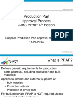 Production Part Approval Process Training PDF