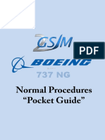 Pock T Guide Normal Proc 737 NG