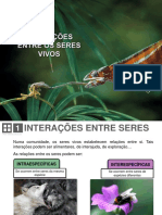 Interações Entre Os Seres Vivos PDF