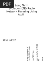 Seminar Report On LTE Planning