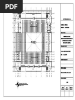 Serambi: Rencana Grid Lt. Satu Skala 1: 350