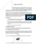 Laboratorio Conductividad Termica