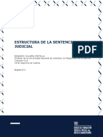 Módulo Estructura de La Sentencia Judicial