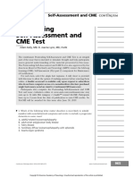 Postreading Self Assessment and CME Test.23