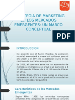 Estrategia de Marketing en Los Mercados Emergentes