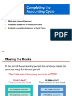 Completing The Accounting Cycle