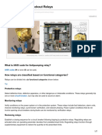 Anti Pumping and Lockout Relays