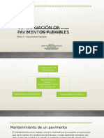 Mantenimiento de Pavimentos Flexibles