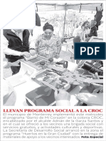 23-02-17 Llevan Programa Social A La Croc