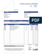 Purchase Order 2