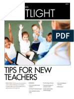 Tips For New Teachers: Editor's Note