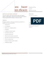 Manual para Hacer Presentaciones Eficases