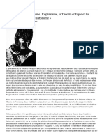 Réification Et Antagonisme. L'opéraïsme, La Théorie Critique Et Les Apories Du Marxisme Autonome - Frédéric Monferrand Et Vincent Chanson