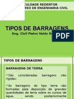 Aula 01 - Tipos de Barragens