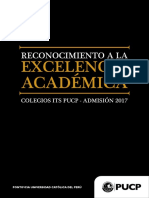 Colegios ITS PUCP 2017 Excelencia Académica