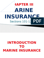 Marine Insurance (Sections 101-122)