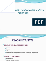 Non Neoplastic Ds of Salivary Gland