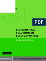 Fundamental Solutions in Elastodynamics - Eduardo Kausel - 2006 PDF