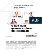 O Que Fazer Diante de Um Escândalo - Mauricio Zágari