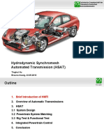 Hydrodynamic Synchromesh Automated Transmission (HSAT)