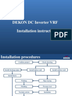 Decon Inverter VRF Installation ÑÑL PDF