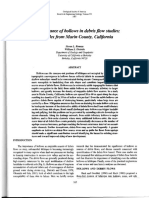 1987 The Importance of Hollows in Debris Flow