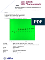 Simvastatin Oral Suspension Identification A BP 2015