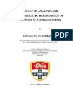 Advanced Analysis and Probabilistic-Based Design of Support Scaffold Systems - Chandrangsu2010