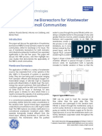 Using Membranes Bioreactors