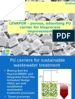 PU Foam Carriers For Wastewater Treatment