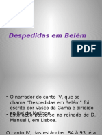 Despedidas em Belém